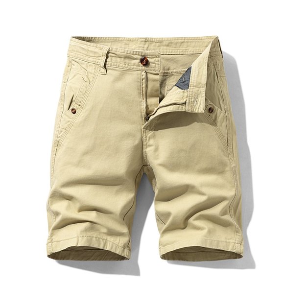 Men loose man shorts solid